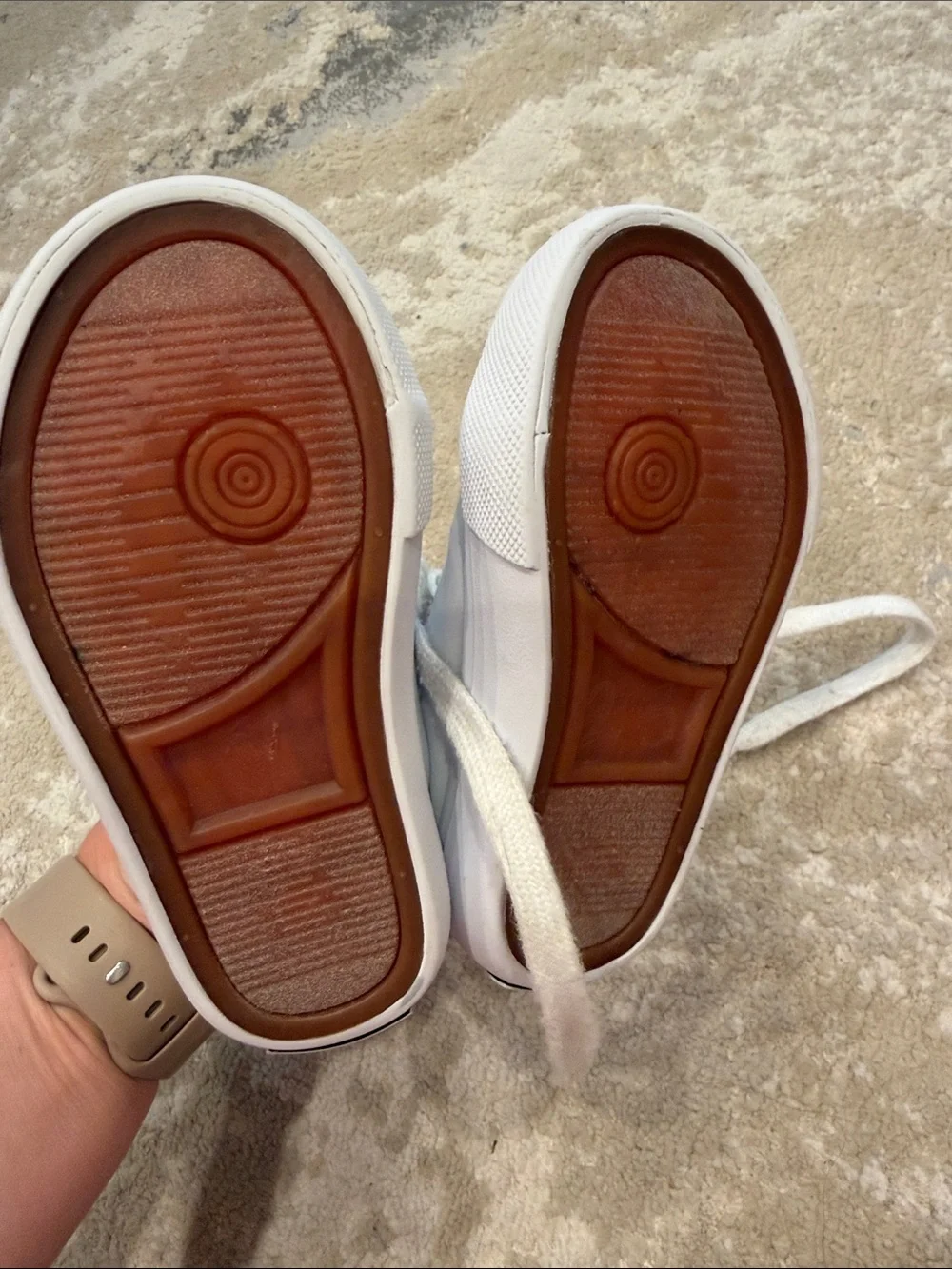 Ralph Lauren White Sneakers Size 7
